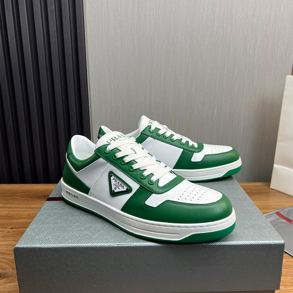 Pra*a Downtown nappa leather sneakers