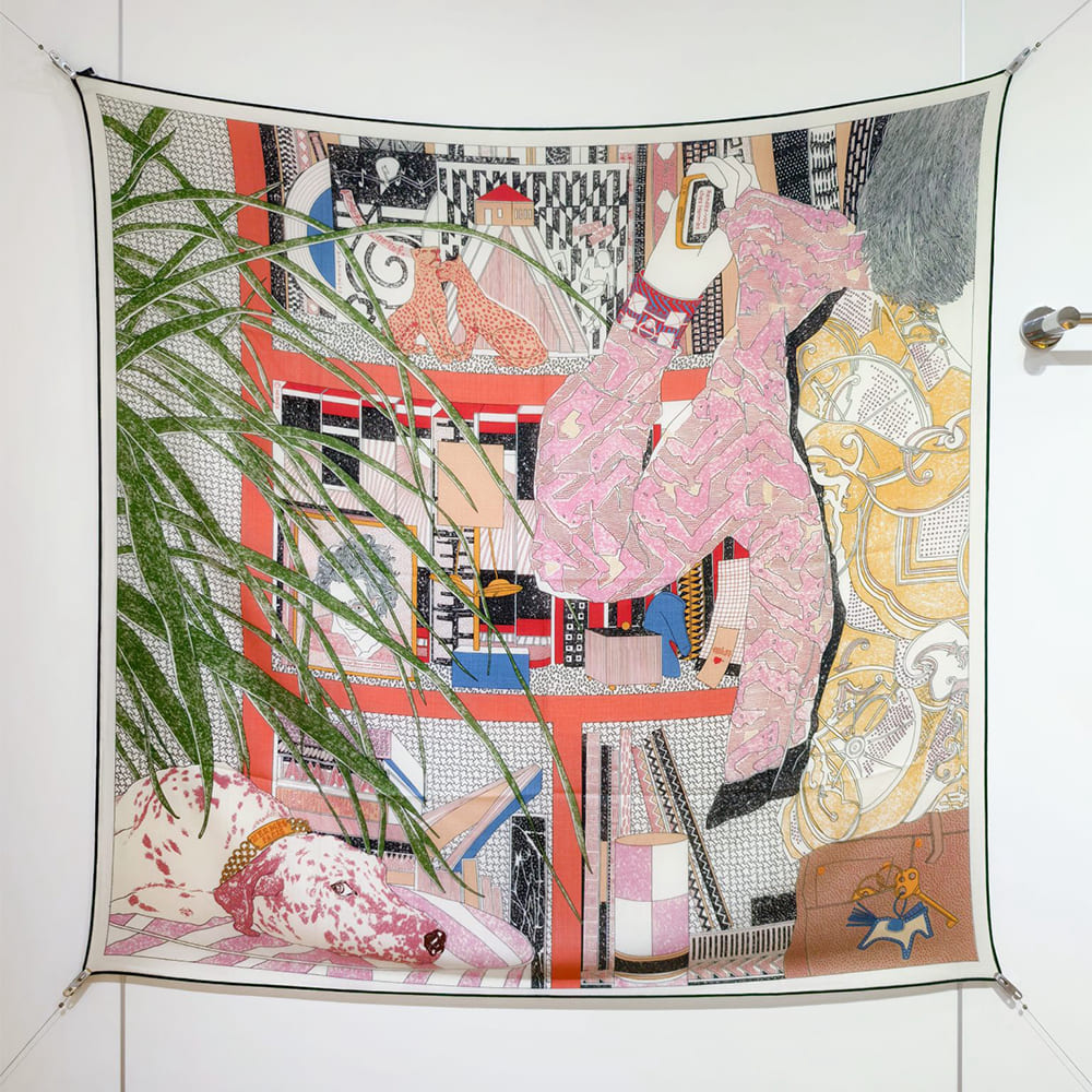 H**me5 Rendez-Vous Chez Herm??s shawl 140